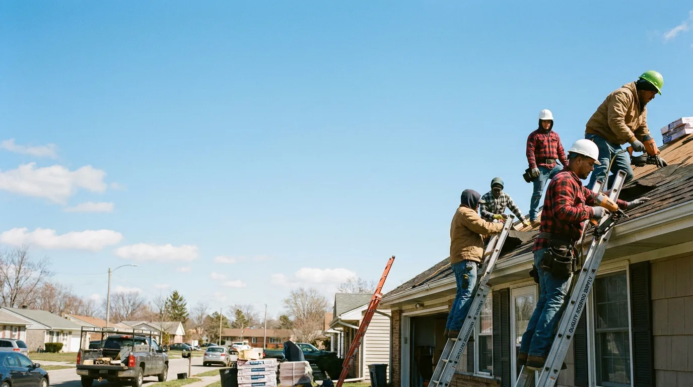 Roofing in New Paris, PA near me